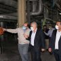 بازدید مدیرعامل شرکت تولید برق کشور سوریه از نیروگاه مشهد