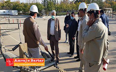 بازدید مدیرعامل توزیع برق مشهد از پارک آموزش مهارت‌های فنی و مدیریت